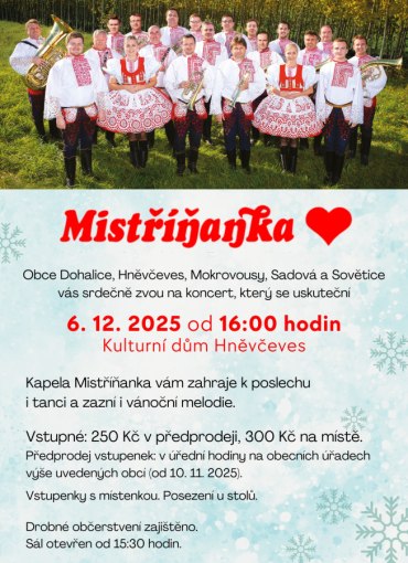 Mistříňanka - k poslechu a tanci