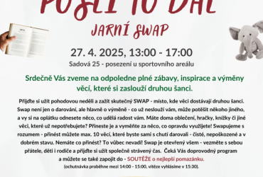 JARNÍ SWAP-POŠLI TO DÁL