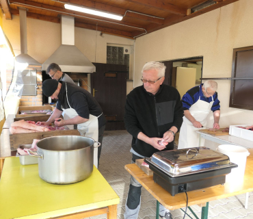 Obecní zabíjačka 2023 Sadová