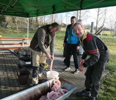 Obecní zabíjačka 2023 Sadová