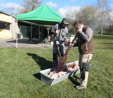 Obecní zabíjačka 2023 Sadová