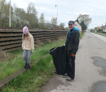Úklid obce Sadová