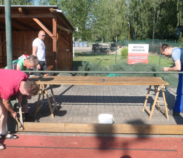 Rekonstrukce hřiště 11.a12.června 2022