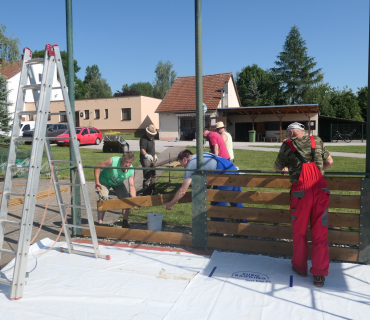 Rekonstrukce hřiště 11.a12.června 2022