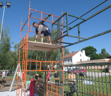 Rekonstrukce hřiště 11.a12.června 2022