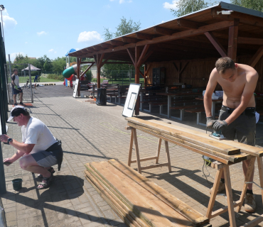 Rekonstrukce hřiště 11.a12.června 2022