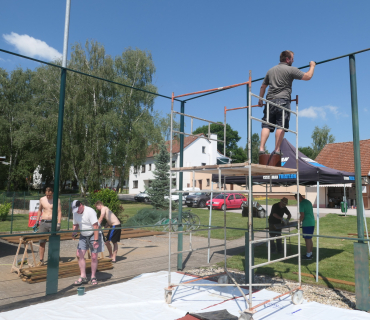 Rekonstrukce hřiště 11.a12.června 2022