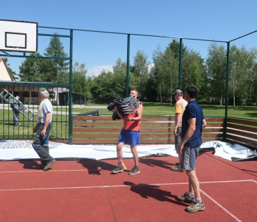 Rekonstrukce hřiště 11.a12.června 2022