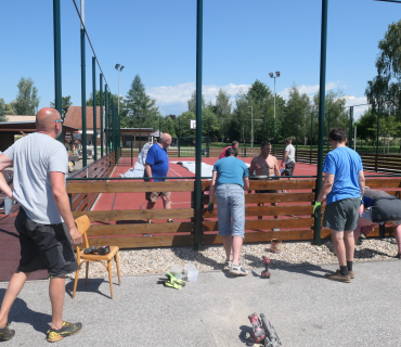 Rekonstrukce hřiště 11.a12.června 2022