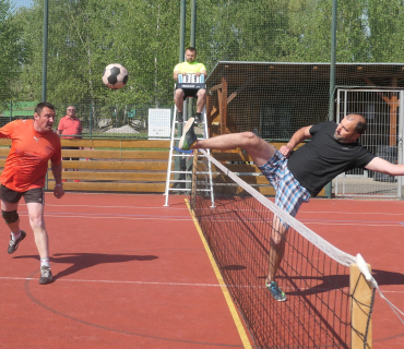 Nohejbalový turnaj v Sadové