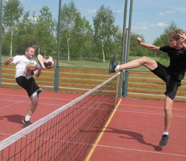 Nohejbalový turnaj v Sadové