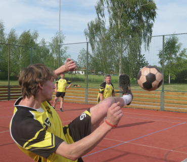 Nohejbalový turnaj v Sadové