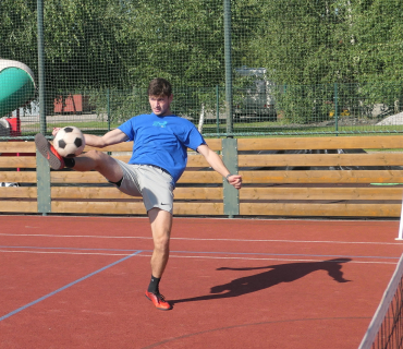 Nohejbalový turnaj losovaných dvojic a koncert Dechového orchestru MHK