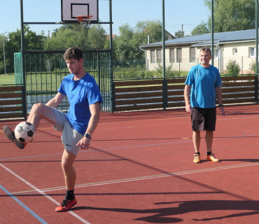 Nohejbalový turnaj losovaných dvojic a koncert Dechového orchestru MHK