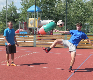 Nohejbalový turnaj losovaných dvojic a koncert Dechového orchestru MHK