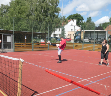 Nohejbalový turnaj losovaných dvojic a koncert Dechového orchestru MHK
