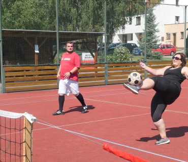 Nohejbalový turnaj losovaných dvojic a koncert Dechového orchestru MHK