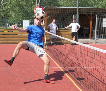 Nohejbalový turnaj losovaných dvojic a koncert Dechového orchestru MHK