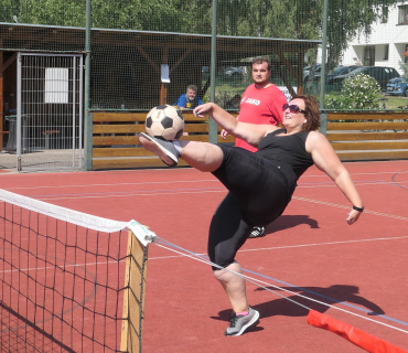 Nohejbalový turnaj losovaných dvojic a koncert Dechového orchestru MHK