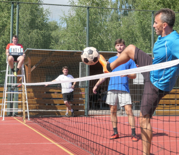 Nohejbalový turnaj losovaných dvojic a koncert Dechového orchestru MHK