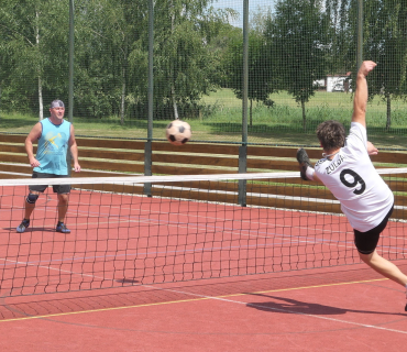 Nohejbalový turnaj losovaných dvojic a koncert Dechového orchestru MHK