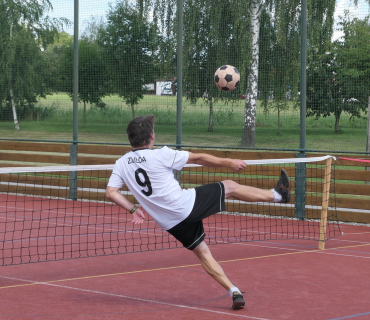 Nohejbalový turnaj losovaných dvojic a koncert Dechového orchestru MHK