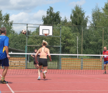 Nohejbalový turnaj losovaných dvojic a koncert Dechového orchestru MHK