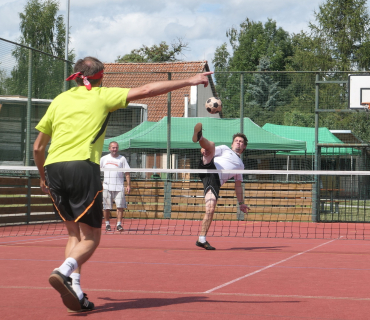 Nohejbalový turnaj losovaných dvojic a koncert Dechového orchestru MHK