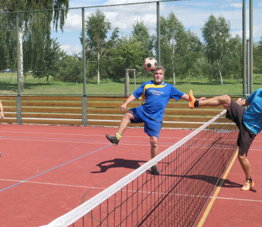 Nohejbalový turnaj losovaných dvojic a koncert Dechového orchestru MHK