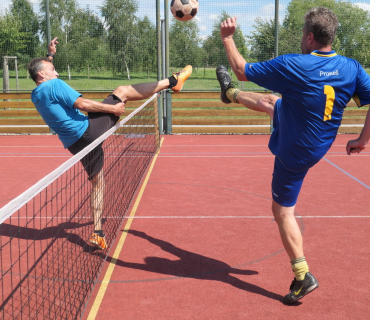 Nohejbalový turnaj losovaných dvojic a koncert Dechového orchestru MHK