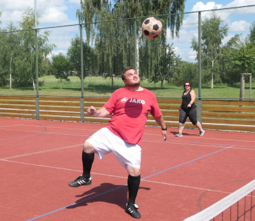 Nohejbalový turnaj losovaných dvojic a koncert Dechového orchestru MHK