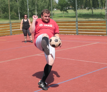 Nohejbalový turnaj losovaných dvojic a koncert Dechového orchestru MHK