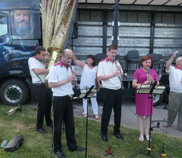 Nohejbalový turnaj losovaných dvojic a koncert Dechového orchestru MHK