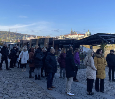 Obecní výlet do Prahy 17. listopadu 2023