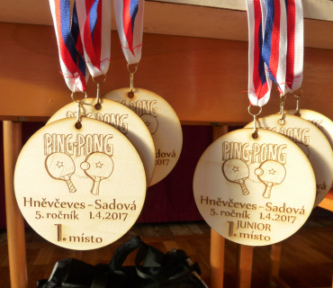 Pingpongový turnaj 2017