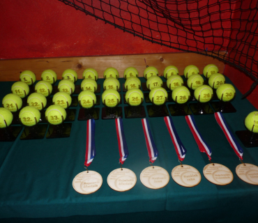Fotogalerie slavnostního vyhlášení výsledků Sadovské tenisové ligy 2013