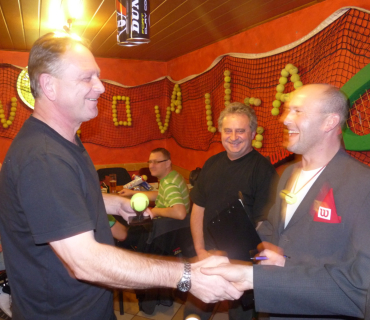 Fotogalerie slavnostního vyhlášení výsledků Sadovské tenisové ligy 2013