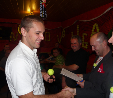 Fotogalerie slavnostního vyhlášení výsledků Sadovské tenisové ligy 2013