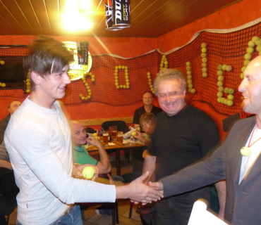 Fotogalerie slavnostního vyhlášení výsledků Sadovské tenisové ligy 2013