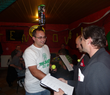 Fotogalerie slavnostního vyhlášení výsledků Sadovské tenisové ligy 2013