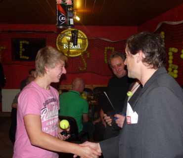 Fotogalerie slavnostního vyhlášení výsledků Sadovské tenisové ligy 2013