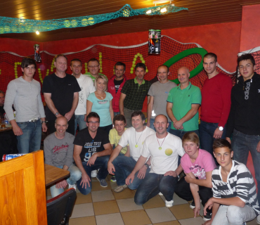 Fotogalerie slavnostního vyhlášení výsledků Sadovské tenisové ligy 2013