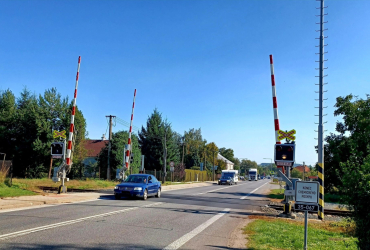 částečná uzavírka železničního přejezdu částečná uzavírka železničního přejezdu